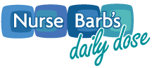 Image of Nurse Barb's Daily Dose Logo - click to learn more